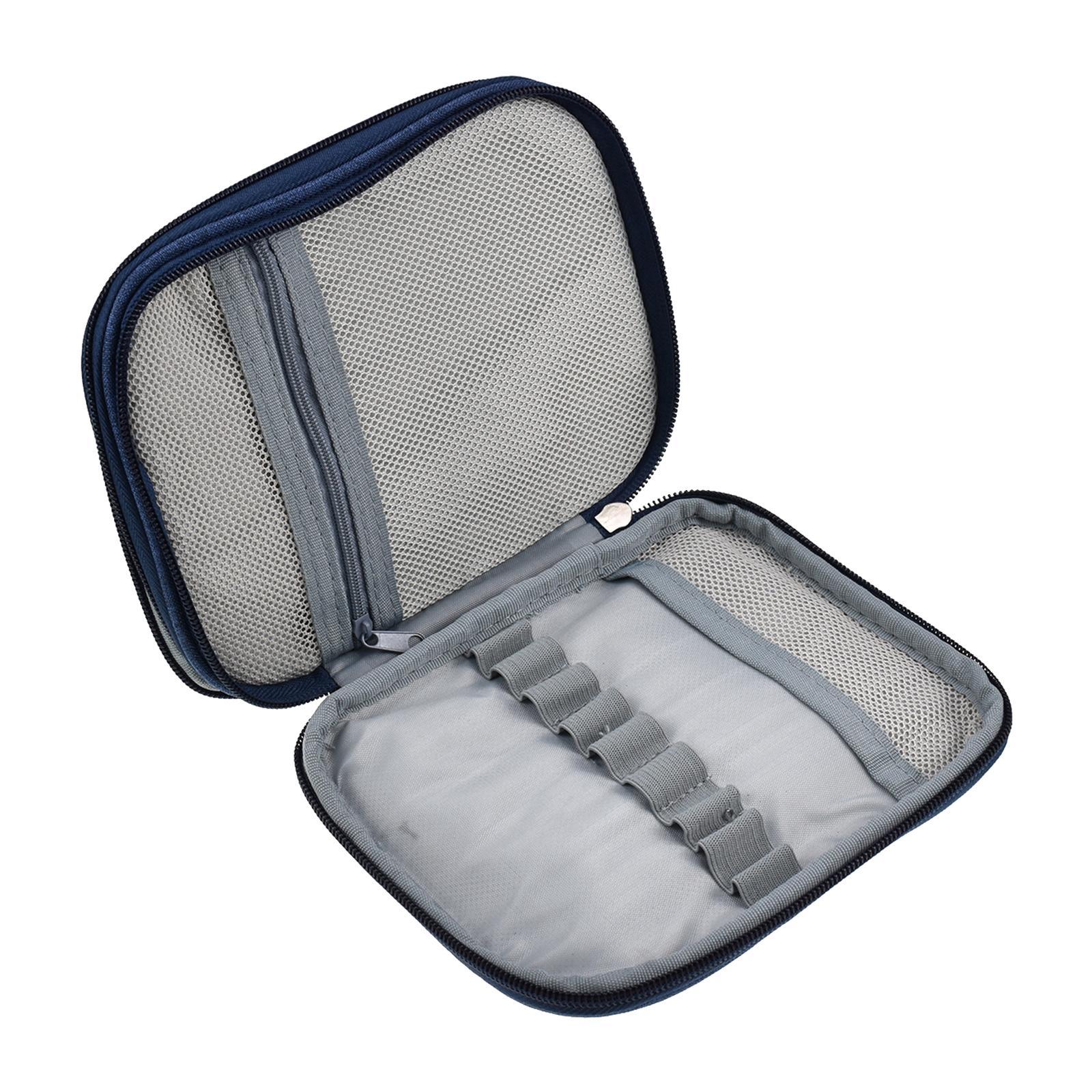 Travel Accessories Organizer Bag - Organizador de Crochê Vazio com Bolsos