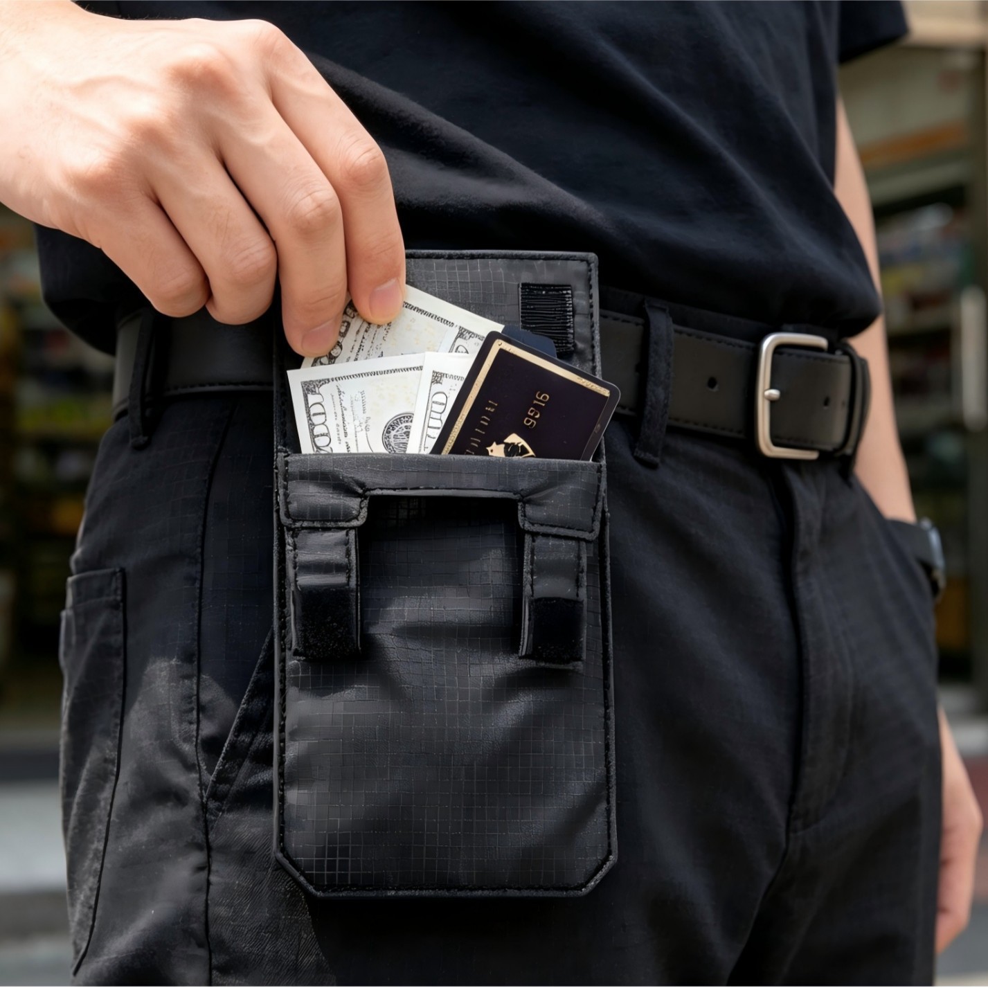 Travel Accessories Wallet - Cinto de cintura discreto para guardar