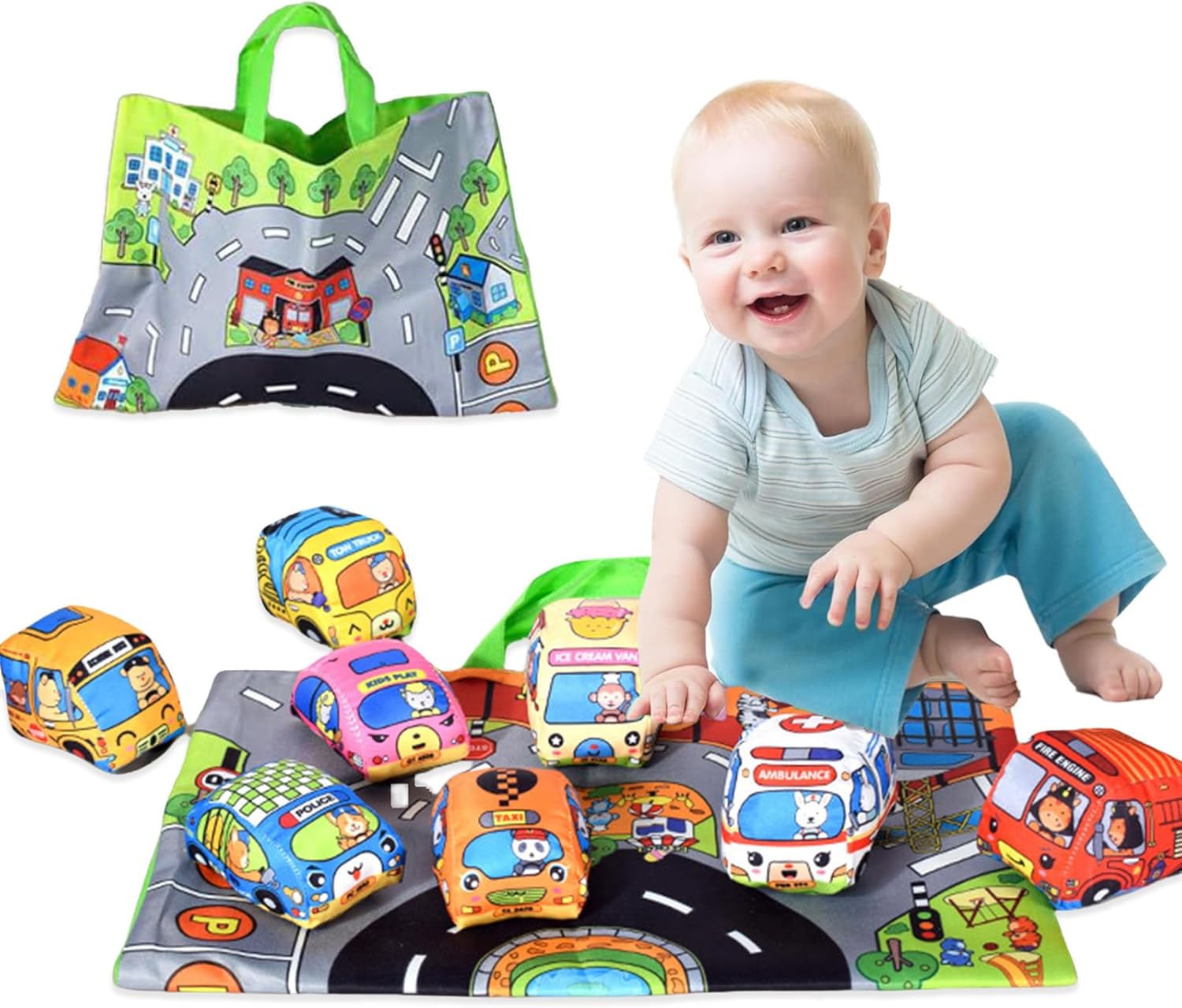 Travel Accessories Baby - Brinquedo de carro de tecido macio