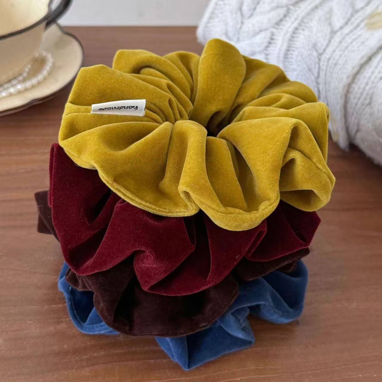 Elástico de cabelo de veludo m - Travel Accessories Aesthetic avaliação e preço
