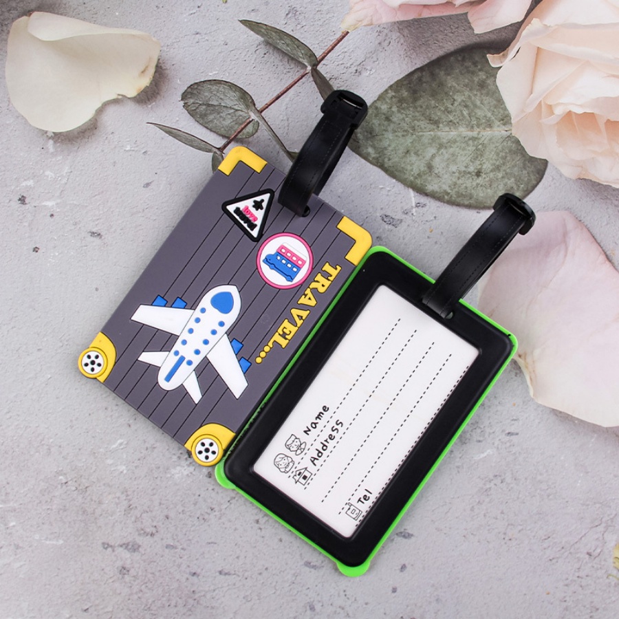 Etiquetas de bagagem em pvc ma - Travel Accessories India avaliação e preço