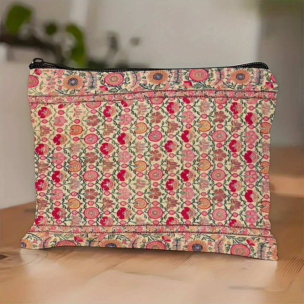 Bolsa de maquiagem boêmia vint - Travel Accessories India avaliação e preço