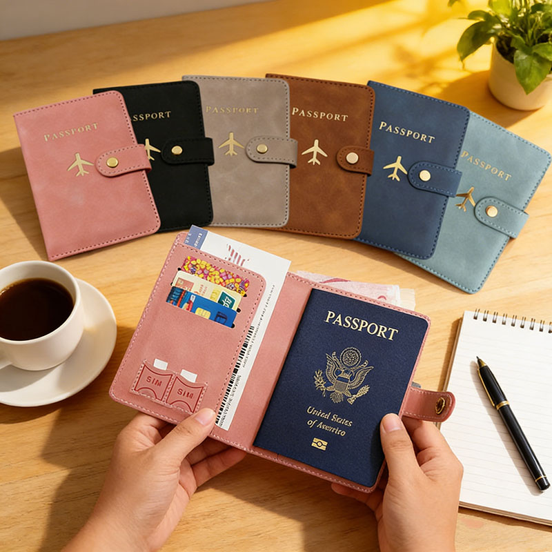 Capa de Couro para Passaporte  - Travel Accessories Wallet avaliação e preço